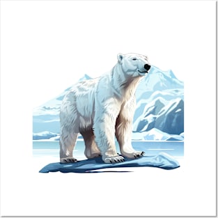 Arctic Polar Bear Posters and Art